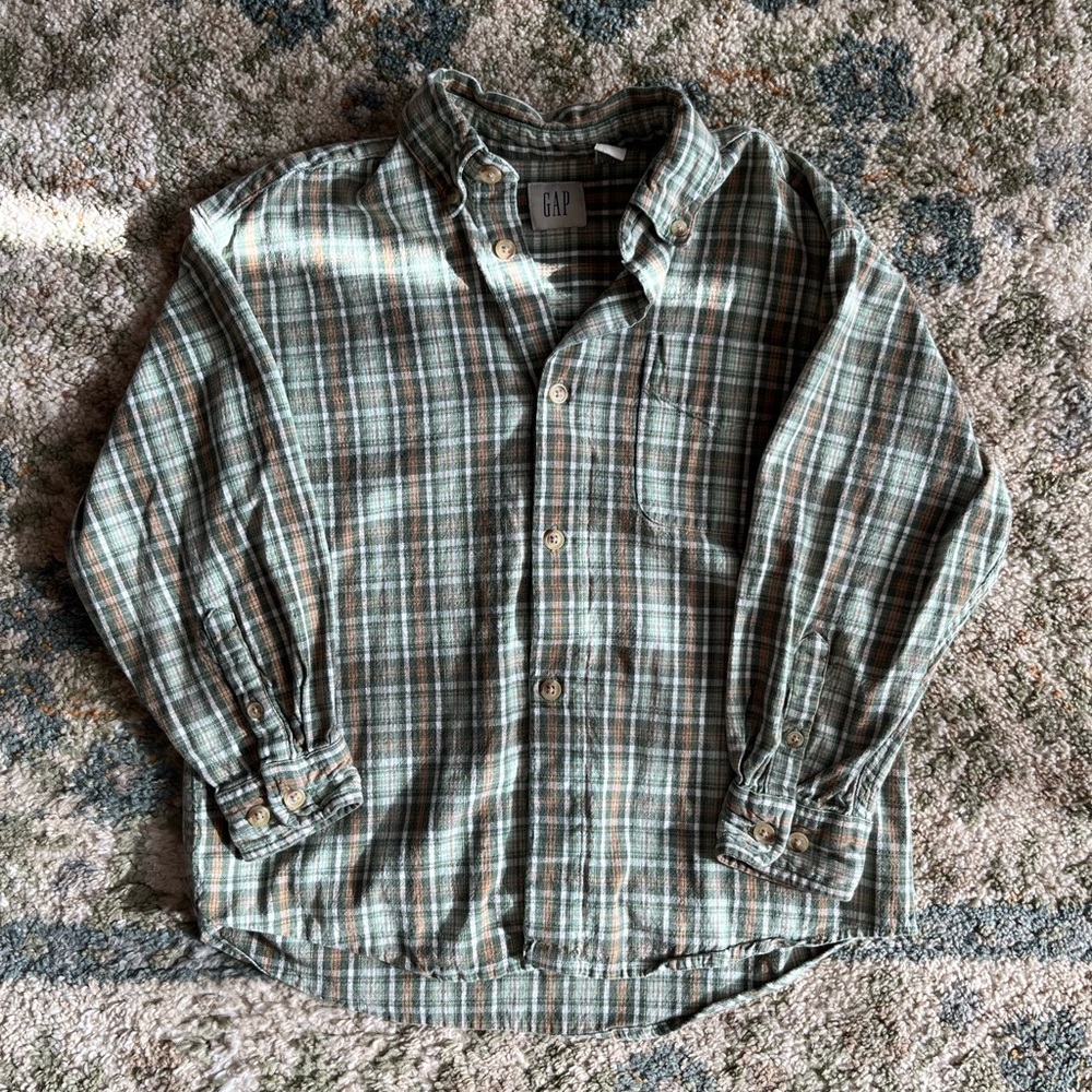 Vintage Gap Kids Button Down- NOT AVAILABLE